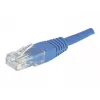 EXERTIS CONNECT Cable de red Cat.6 U/UTP, RJ45, azul, 1,0 m, protección de lengüeta 246710
