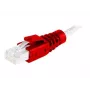 EXERTIS CONNECT Funda protectora antiacodamiento RJ45, roja, pack de 10 253014