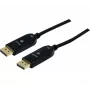 Cable híbrido de fibra óptica EXERTIS CONNECT DisplayPort 1.4, 8K, conector macho DisplayPort a conector macho DisplayPort, 50 m (128069)