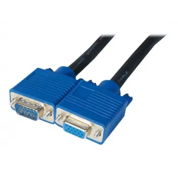 Cable alargador S-VGA premium EXERTIS CONNECT, 15,0 m, negro 138841