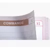Formularios de pedido autocopiativos LE DAUPHIN Manifold Commandes A4, 2 copias, autocopiativos, 297 x 210 mm, 50 juegos por bloc 1272D
