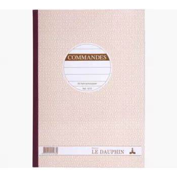 Formularios de pedido Le Dauphin Manifold Commandes, 297 x 210 mm, triplicado (1273D) - 1 unidad