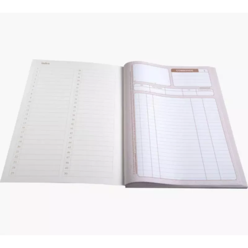 Formularios de pedido Le Dauphin Manifold Commandes, 297 x 210 mm, triplicado (1273D) - 1 unidad