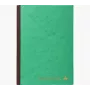 Libro planificador Le Dauphin A4, 96 páginas, 12 columnas, cubierta verde 39721D