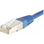 Cable de parcheo Ethernet EXERTIS CONNECT Cat5e F/UTP, RJ45, azul, 0,7 m 231310