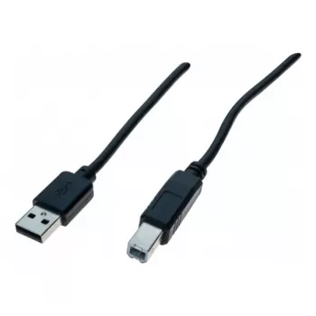 Cable Exertis Connect USB 2.0 A a B macho 3 m negro 532450