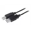 Cable Exertis Connect USB 2.0 A a B macho 3 m negro 532450