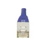 Cable de parcheo EXERTIS CONNECT Cat6 F/UTP, violeta, 1,0 m, Slim Snagless Boot 234170