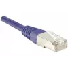 Cable de parcheo EXERTIS CONNECT Cat6 F/UTP, violeta, 1,0 m, Slim Snagless Boot 234170