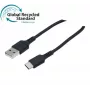 Cable Exertis Connect USB 2.0, 60W, USB-A a USB-C, negro, 1,0 m (532555)