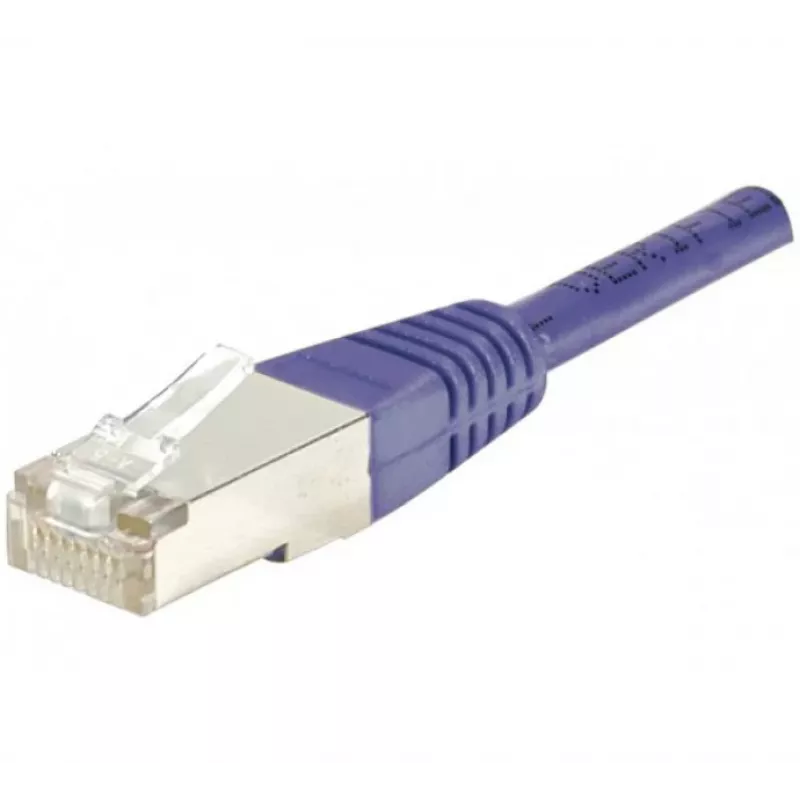 Cable de red Exertis Connect 234190 Cat6 F/UTP, violeta, 3 m