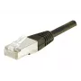 Cable de parcheo EXERTIS CONNECT Cat6 F/UTP, 3 m, negro, Slim Snagless Boot 234250