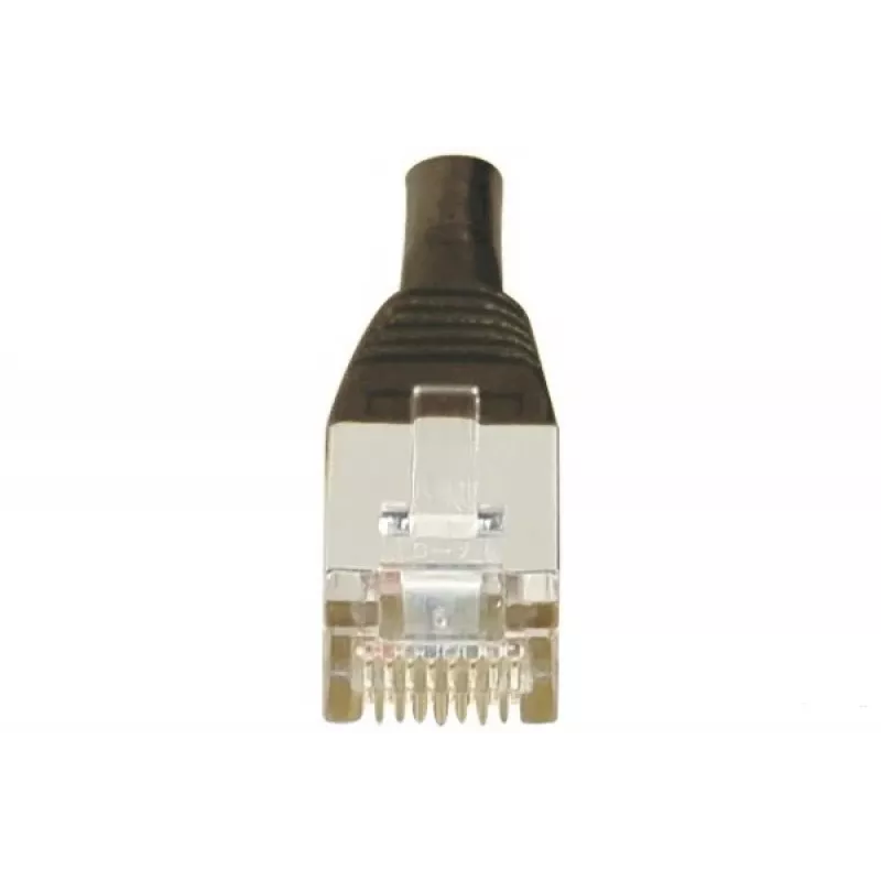 Cable de parcheo EXERTIS CONNECT Cat6 F/UTP, 3 m, negro, Slim Snagless Boot 234250