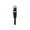 Cable de parcheo EXERTIS CONNECT Cat6 F/UTP, 3 m, negro, Slim Snagless Boot 234250
