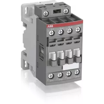 ABB AF16-30-01-13 Contactor 3 polos, bobina 100-250V AC/DC, 18A, 1 contacto auxiliar 1NO 1SBL177001R1301