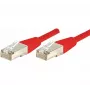 EXERTIS CONNECT Cable de conexión Cat.6 F/UTP, Rojo, 10 m 243560