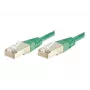 Exertis Connect 244560 Cable de red Cat6 F/UTP, 10 m, Verde