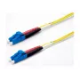 Ekivalan OS2 Cable de conexión de fibra óptica monomodo dúplex LC/LC 0,5 m Amarillo COZ008LCLC2SJ0005A