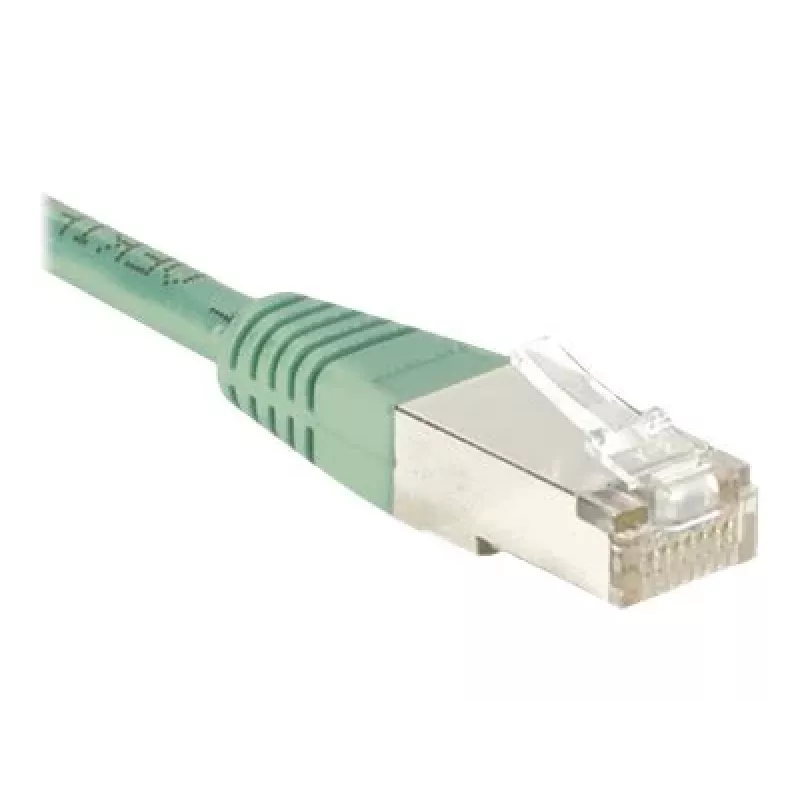 EXERTIS CONNECT Cable de conexión Cat.6 F/UTP, 7m, Verde, Slim Snagless 244570