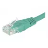 EXERTIS CONNECT Cable de conexión Cat6 U/UTP, 5m, Verde, RJ45, protección de lengüeta 244750