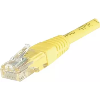 EXERTIS CONNECT Cable de conexión Cat.6 U/UTP, 7m, Amarillo, Snagless EXC245770