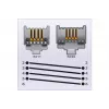 EXERTIS CONNECT Cable telefónico, Blanco, 3,0 m (911743)