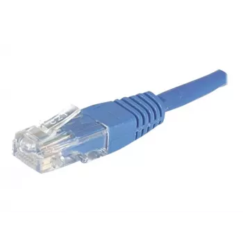 EXERTIS CONNECT Cable de conexión Cat.6 U/UTP, RJ45, Azul, 3 m, Snagless 246730