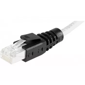 EXERTIS CONNECT Funda protectora de lengüeta RJ45, pack de 10, Negro 253012
