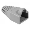 EXERTIS CONNECT protector RJ45 para cables redondos, gris, pack de 10 253161