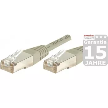 Exertis Connect 847100 cable de red Cat5e F/UTP, 1m, gris