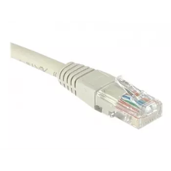 EXERTIS CONNECT cable de conexión Cat6 U/UTP, 0,5 m, gris, RJ45, Snagless EXC848050
