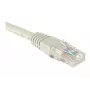 EXERTIS CONNECT cable de conexión Cat6 U/UTP, 0,5 m, gris, RJ45, Snagless EXC848050