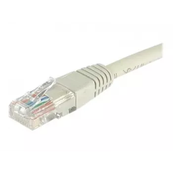 EXERTIS CONNECT cable de conexión Cat6 U/UTP, 0,5 m, gris, RJ45, Snagless EXC848050