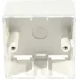 EXERTIS CONNECT caja de superficie para módulos keystone RJ45, 2 puertos, blanco puro (272020)