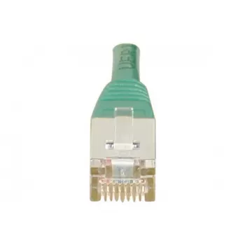 EXERTIS CONNECT cable de conexión Cat.6 F/UTP, verde, 3,0 m, Slimline Snagless, RJ45 842302