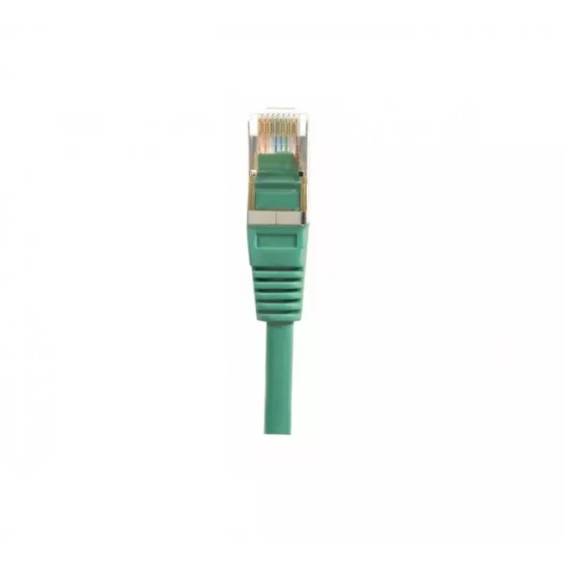 EXERTIS CONNECT cable de conexión Cat.6 F/UTP, verde, 3,0 m, Slimline Snagless, RJ45 842302