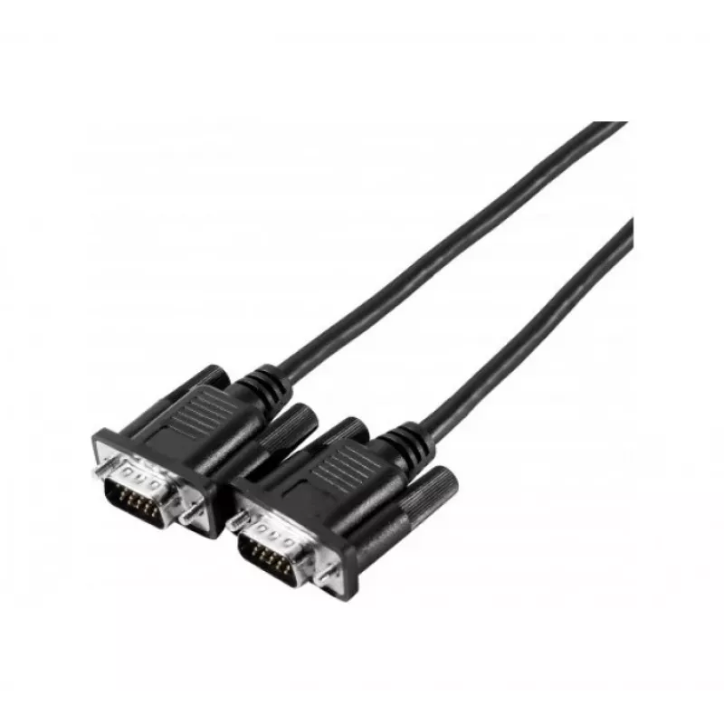 EXERTIS CONNECT cable de monitor SVGA Eco, HD D-Sub de 15 pines conector macho-conector macho, 2,0 m, negro 117700