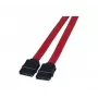Exertis Connect cable de datos SATA – 75 cm, rojo, recto a recto, 6 Gbps 314013