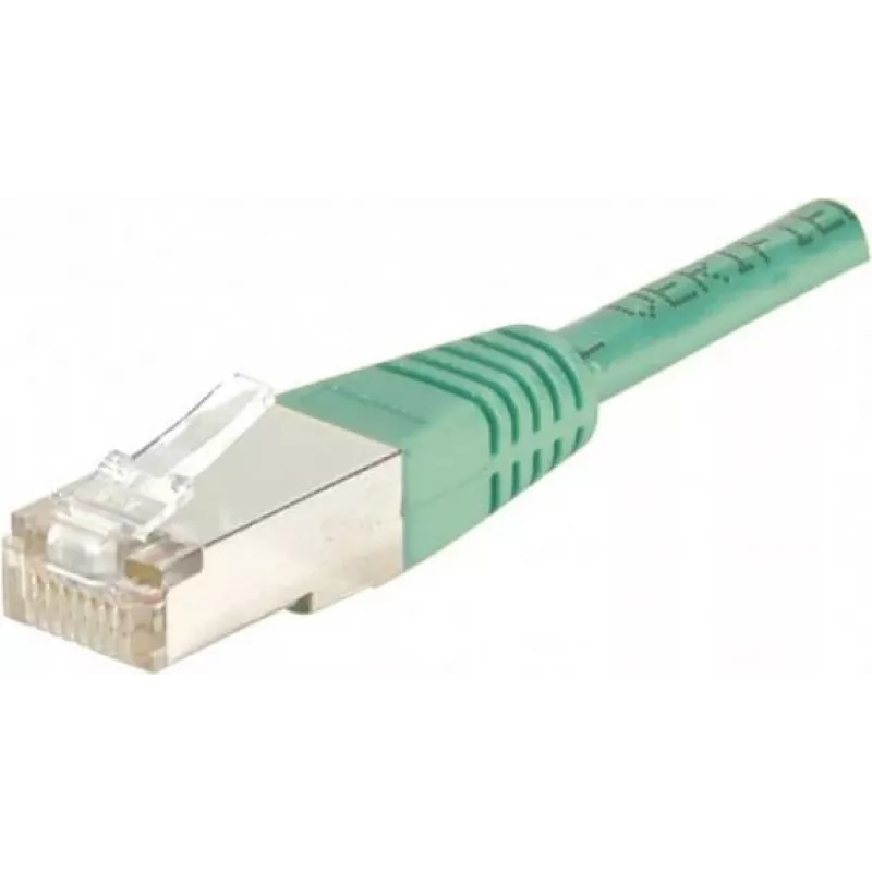 Exertis Connect cable de conexión Cat5e F/UTP, RJ45, verde, 0,5 m 847162