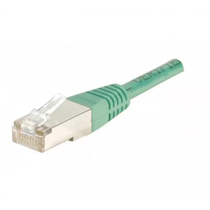 Exertis Connect cable de conexión Cat5e F/UTP, RJ45, verde, 0,5 m 847162