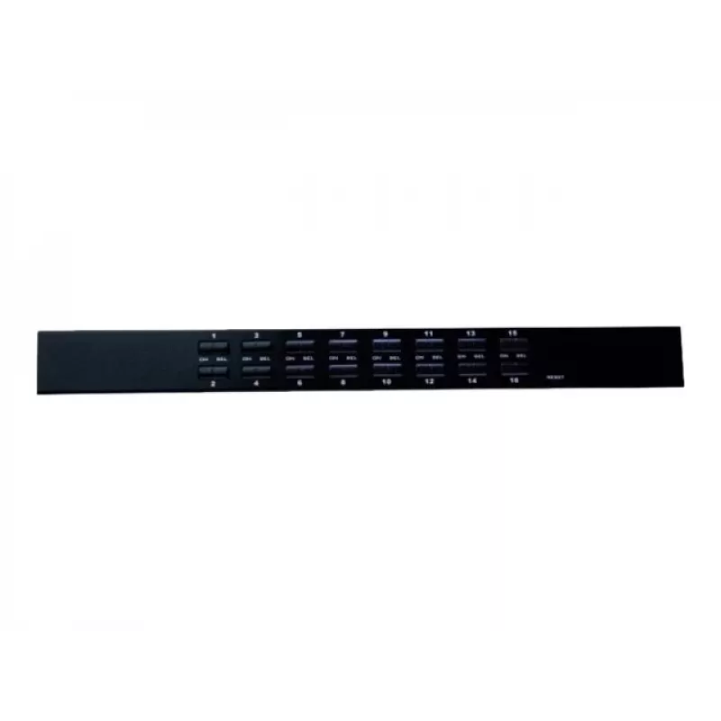 EXERTIS CONNECT Switch KVM USB/PS/2 de 16 puertos con OSD y acceso remoto IP 66310