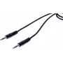 EXERTIS CONNECT Cable de audio estéreo de 3,5 mm conector macho a macho 1,5 m negro 108569