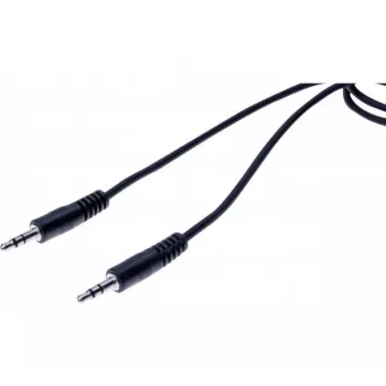 EXERTIS CONNECT Cable de audio estéreo de 3,5 mm conector macho a macho 1,5 m negro 108569