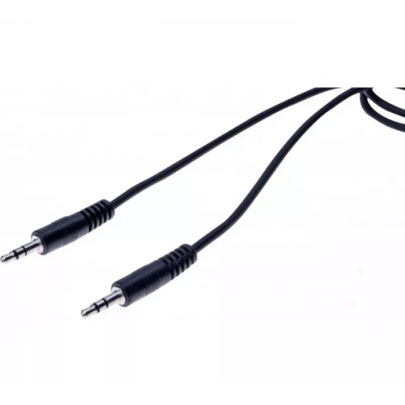 EXERTIS CONNECT Cable de audio estéreo de 3,5 mm conector macho a macho 1,5 m negro 108569