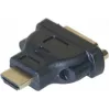 EXERTIS CONNECT Adaptador HDMI a DVI-I, conector macho HDMI a conector hembra DVI-I 24+5, negro 127951
