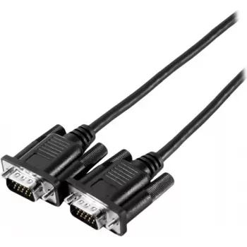 EXERTIS CONNECT Cable de monitor SVGA Eco, conector macho-macho HD D-Sub de 15 pines, 10,0 m, negro 117740