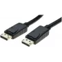 EXERTIS CONNECT Cable DisplayPort 1.1, conector macho DisplayPort a macho, 10 m, negro EXC128057