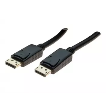EXERTIS CONNECT Cable DisplayPort 1.1, conector macho DisplayPort a macho, 10 m, negro EXC128057