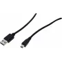 Exertis Connect Cable USB 2.0, conector macho USB-A a conector macho Mini-USB Type-B, 5,0 m, negro 532418