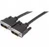 EXERTIS CONNECT Cable de monitor DVI-D Single Link, 18+1 pines conector macho a macho, 1,8 m, negro 127475